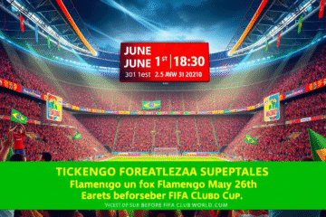Logo do Flamengo e Fortaleza em destaque para o jogo no Maracanã.