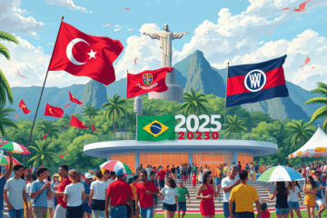 Governador Cláudio Castro firmando acordo com clubes para Copa de 2025