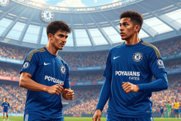 Os jogadores do Chelsea, Marc Cucurella e Reece James, se preparam para o desafio contra o Palmeiras no Mundial de Clubes.