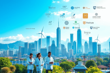 Deep techs promovendo inovações energéticas sustentáveis.