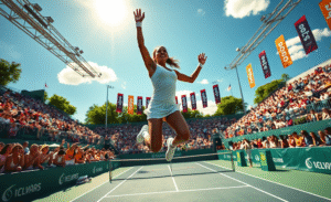 Nova Sensação Do Tênis Conquista WTA 1.000
