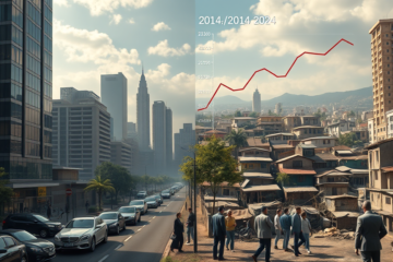 Infográfico sobre a desigualdade de renda no Brasil com dados do World Inequality Report 2026.