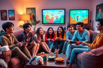 Jogos como Super Mario Bros e Yoshi ajudam jovens a combater o burnout, proporcionando momentos de alegria e renovação emocional.