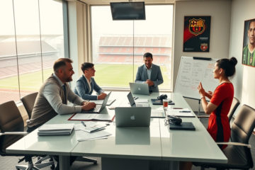 Jogadores do Flamengo em treinamento e planejamento para um elenco mais jovem.