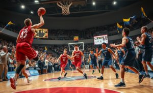Equipe do Sesi Franca Basquete se preparando para a Champions League das Américas, destacando suas vitórias recentes no NBB.