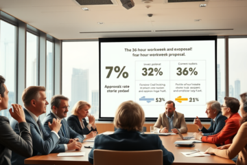 A proposta de redução da jornada de trabalho e seus impactos econômicos e sociais em discussão pública.