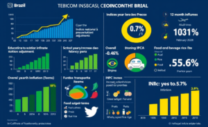 IPCA Aumenta Para 0,7% Com Educação e Transportes