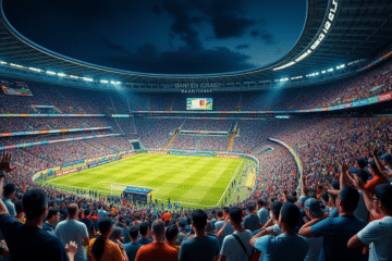 Torcedores aguardando a venda de ingressos para o jogo entre Flamengo e Bahia no Maracanã.