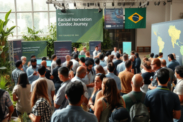 Encontros sobre inovações ecológicas e digitais na indústria brasileira, promovendo soluções e diálogos entre deep techs e instituições.