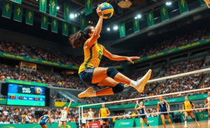 Brasil Vence França Com Grande Desempenho em Vôlei