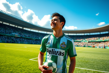 Andreas Pereira em ação durante sua temporada pelo Palmeiras, destacando momentos de alegrias e aprendizagens.