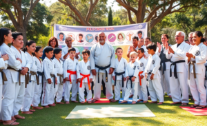 Cerimônia de Graduação da Turma de Judô