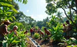 Fundo Amazônia investindo em projetos sustentáveis para a proteção e restauração da floresta.