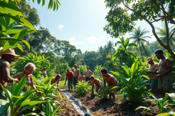 Fundo Amazônia investindo em projetos sustentáveis para a proteção e restauração da floresta.