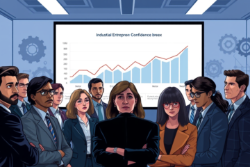 Análise do Índice de Confiança do Empresário Industrial revelando o pessimismo em 22 setores industriais