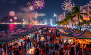 Réveillon 2024 impulsionando a economia com R$ 3,34 bilhões em movimentação.