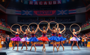 Araçatuba Ginástica Rítmica Entre As 15 Melhores Do Estado