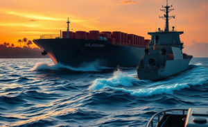 Intercepção de navio petroleiro pelos EUA eleva os preços do petróleo globalmente e gera preocupações sobre o fornecimento.