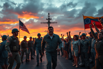 Donald Trump fala sobre a intervenção dos EUA na Venezuela após a prisão de Nicolás Maduro, gerando debates sobre legitimidade e política internacional.