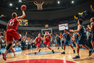 Equipe do Sesi Franca Basquete se preparando para a Champions League das Américas, destacando suas vitórias recentes no NBB.