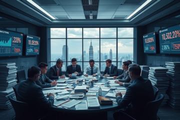 Fraudes no Banco Master com criação de títulos falsos e operações financeiras irregulares.