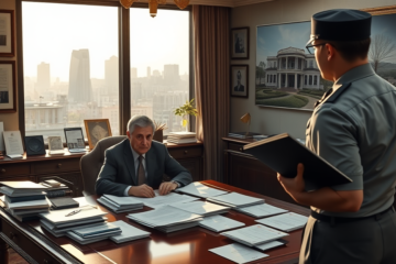 Imagem destacando a investigação da Polícia Federal sobre o Banco Master e suas implicações financeiras.