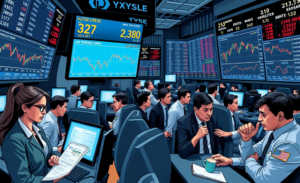 Gráficos mostrando a reação do mercado financeiro à indicação de Guilherme Mello, com ênfase na Teoria Monetária Moderna.