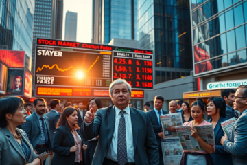 Gráfico mostrando a reação do mercado financeiro após a nova indicação à diretoria de Política Econômica do Banco Central, com destaque para os juros futuros.