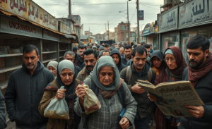 Iranianos enfrentam dificuldades econômicas e repressão severa em meio a desespero crescente após um mês de guerra.