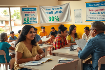 Programa Desenrola 2.0 para renegociação de dívidas no Brasil, oferecendo alívio financeiro e oportunidades de recuperação de crédito.