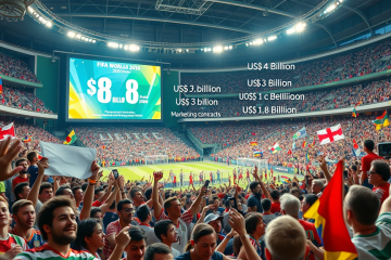Copa do Mundo de 2026 e as projeções de arrecadação da FIFA.
