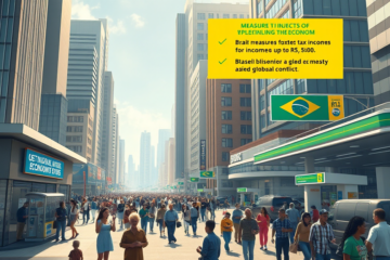 Imagem representativa do pacote de medidas que visa injetar R$ 271 bilhões na economia com diversas iniciativas fiscais e orçamentárias.